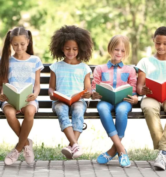 Children Reading Books