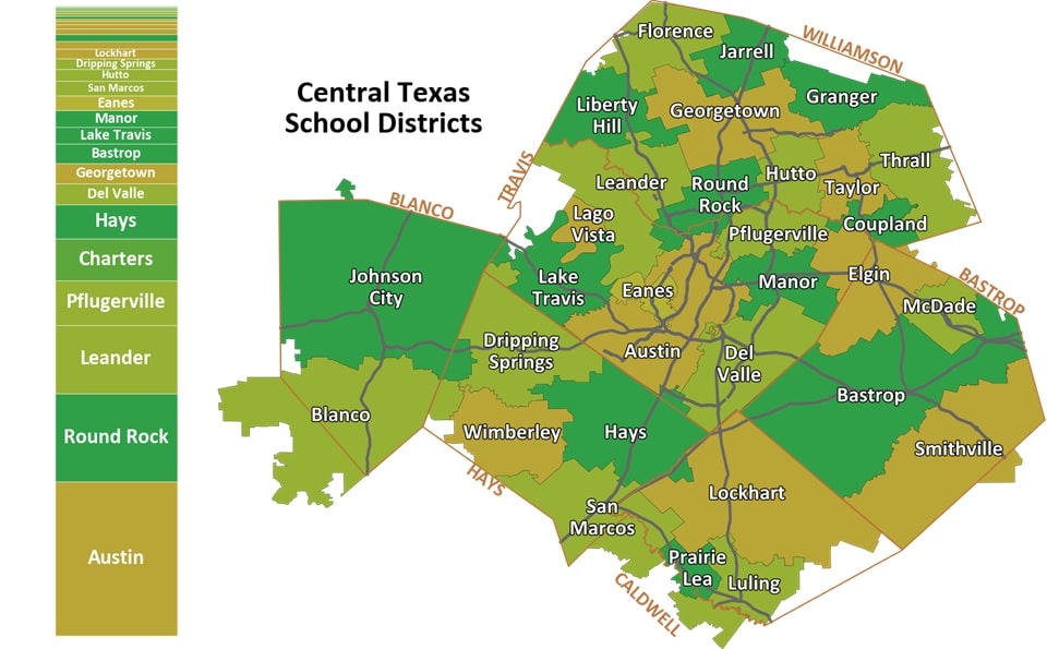 Regional Districts Map